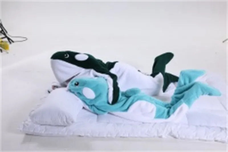 Family Matching Whale Pajamas