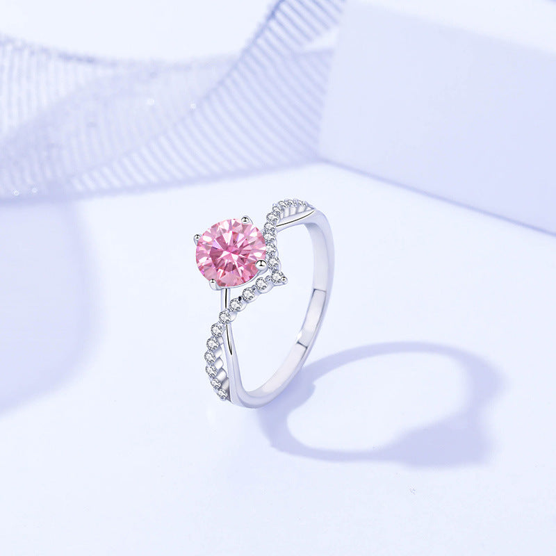 Affordable Luxury 925 Sterling Silver Moissanite Ring