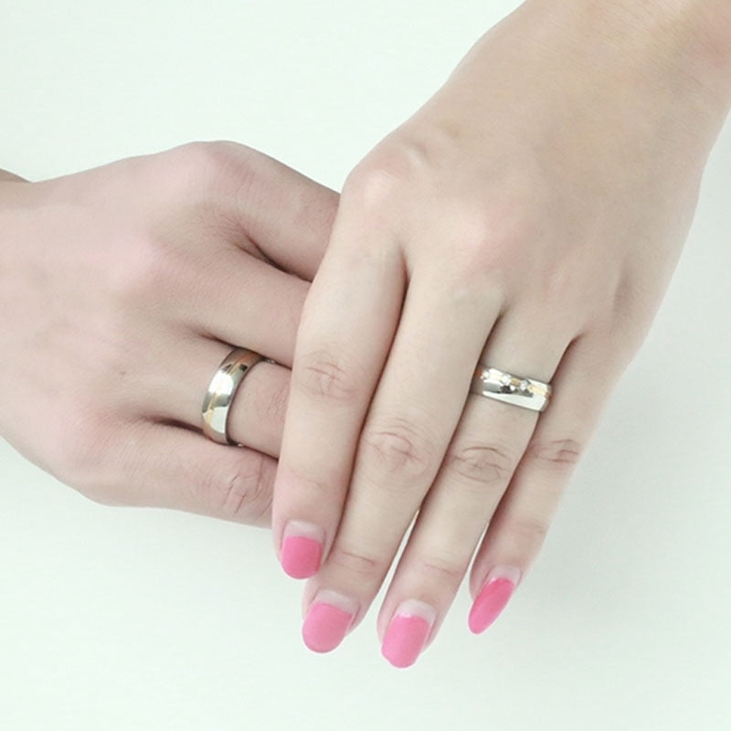 Couple's Micro-Paved Ring