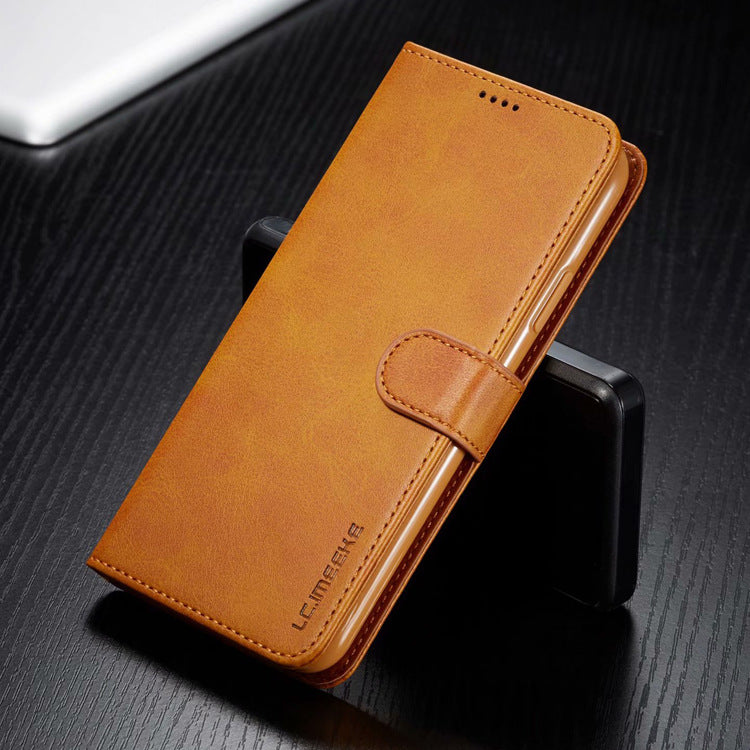 Leather Wallet Card Case for iPhone
