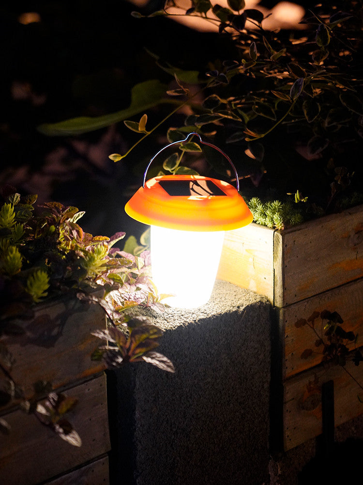 Solar-Powered LED Camping Lantern and Emergency Light