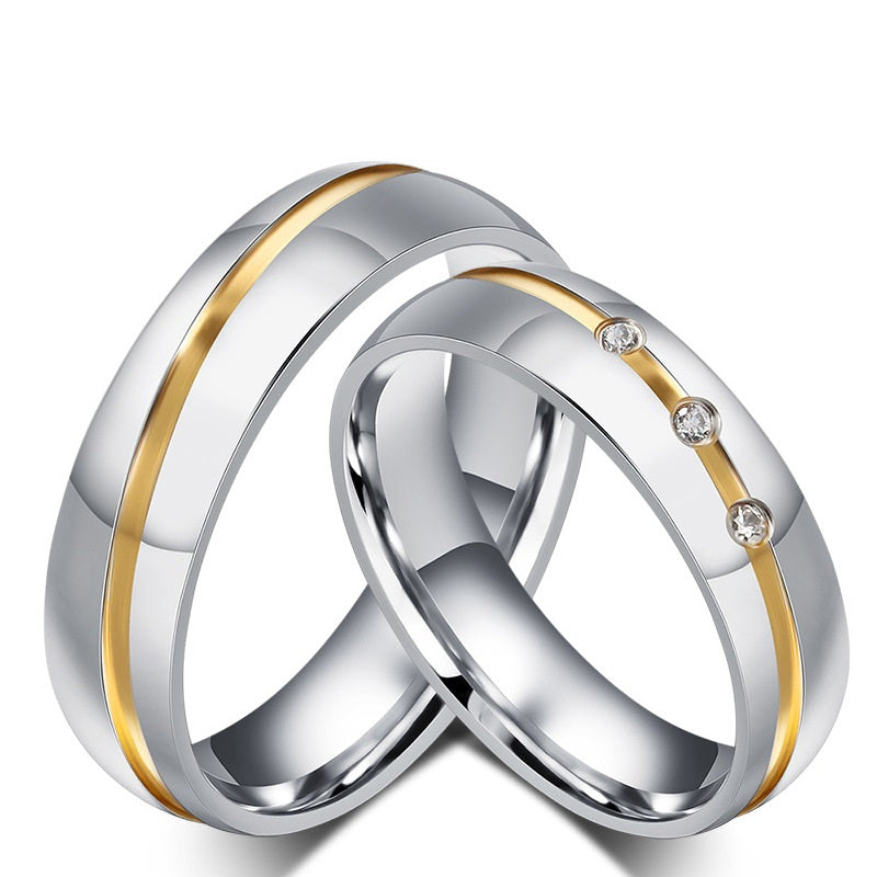Couple's Micro-Paved Ring