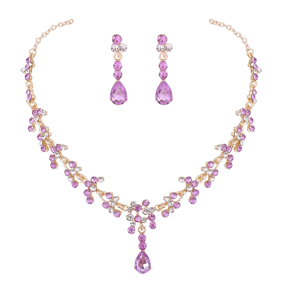 Bride Jewelry Set - Necklace and Earrings for Weddings