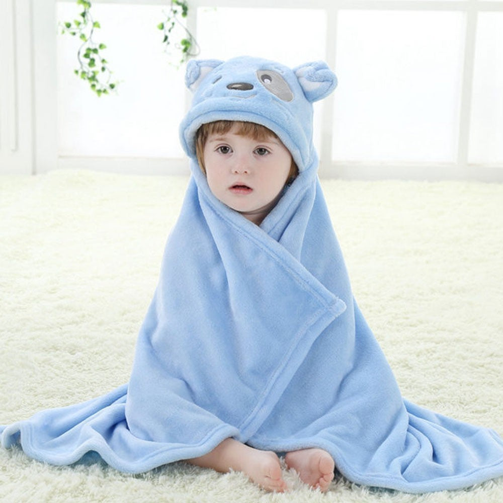 Cute Animal Baby Hooded Towel