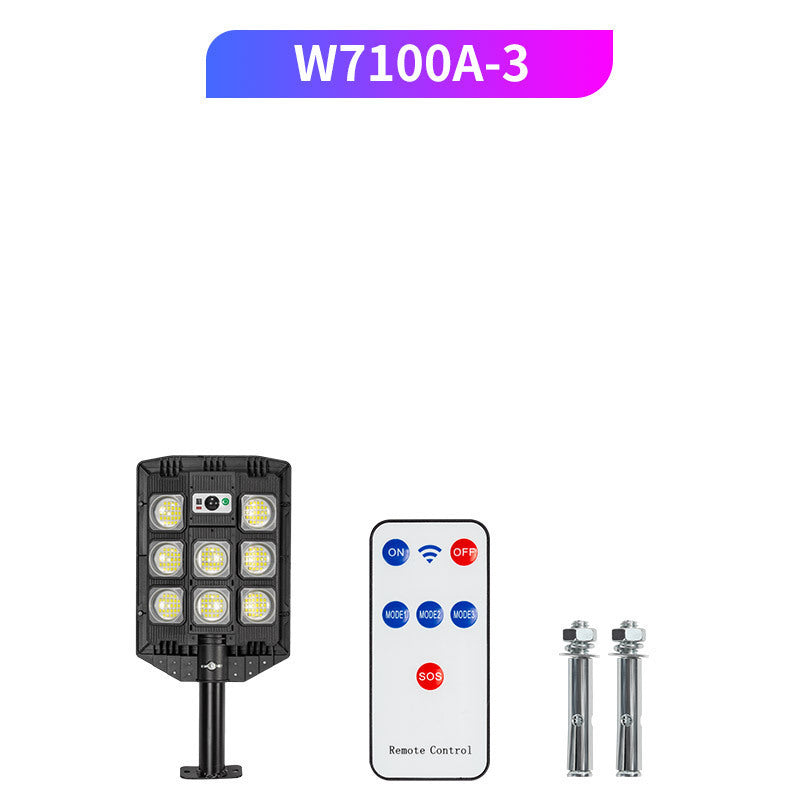 Solar-Powered Integrated Outdoor Sensor Garden Light