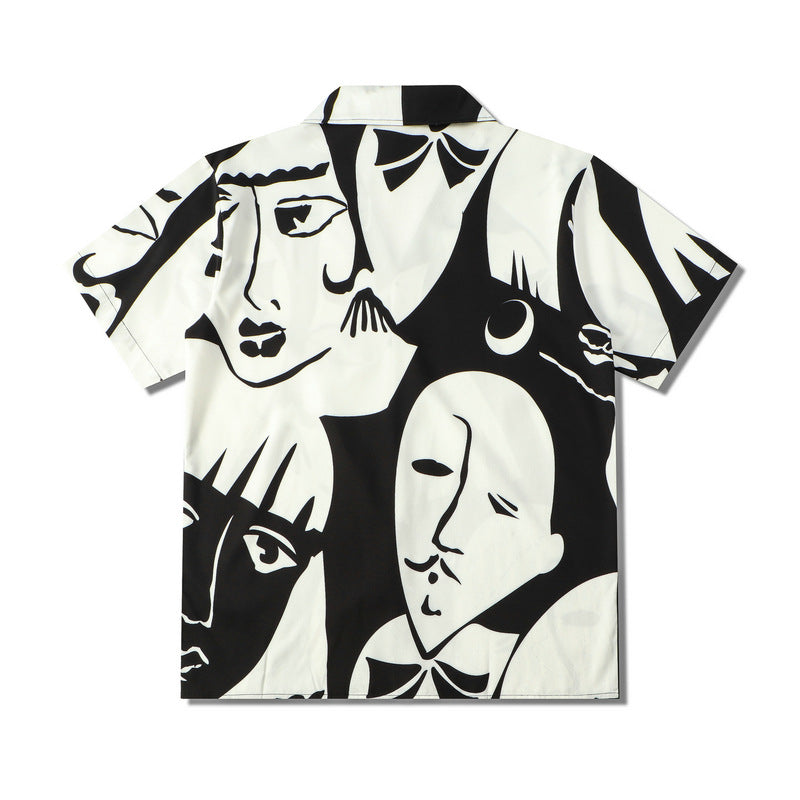 Casual Polyester Men's Shirt for Any Scene, Hawaiian Style