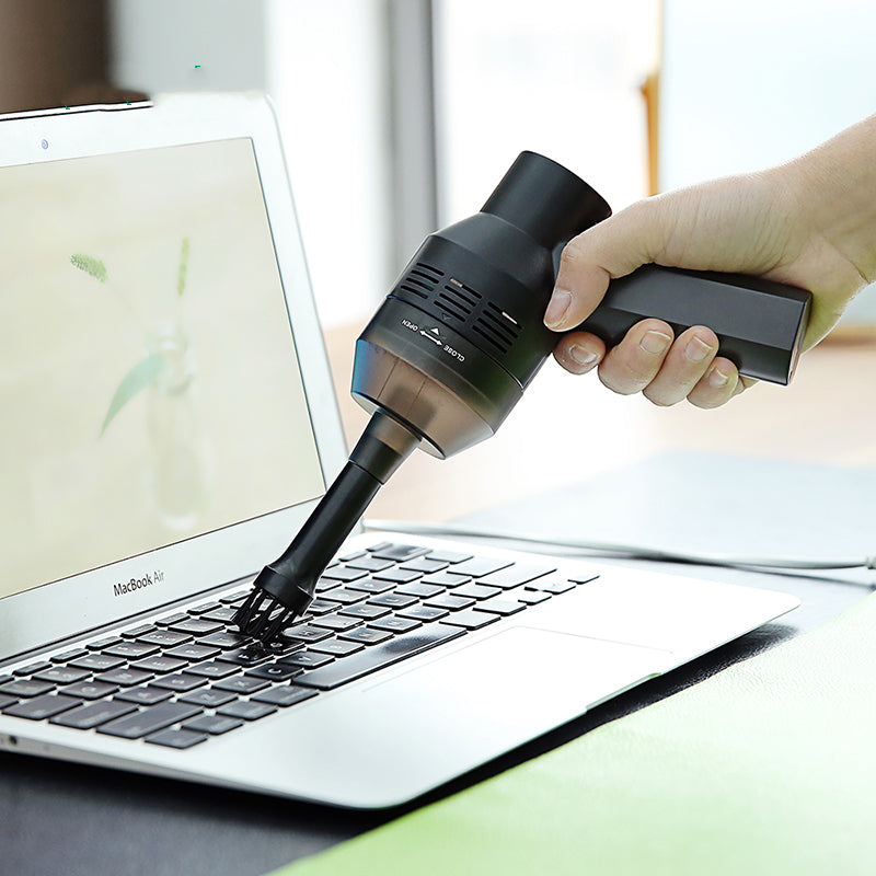 Mini Desktop Vacuum Cleaner for Keyboard and Car Use