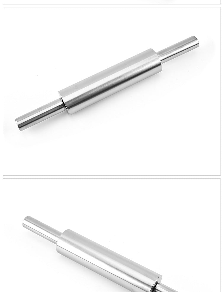 Stainless Steel Rolling Pin for Baking in Home Kitchen