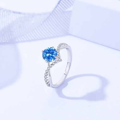 Affordable Luxury 925 Sterling Silver Moissanite Ring