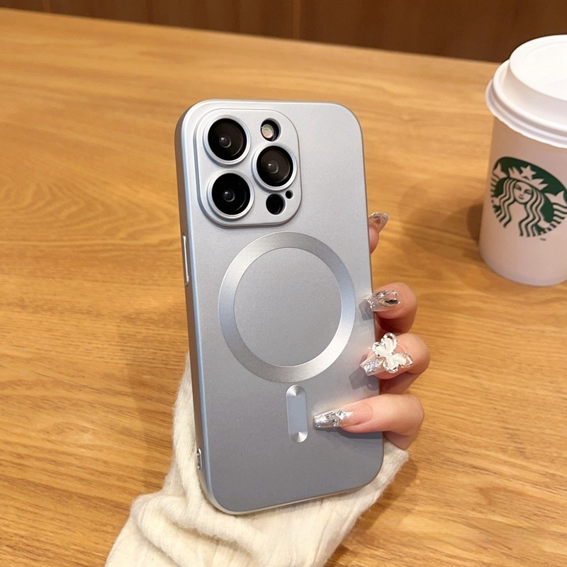 Magnetic Phone Case with Lens Cover