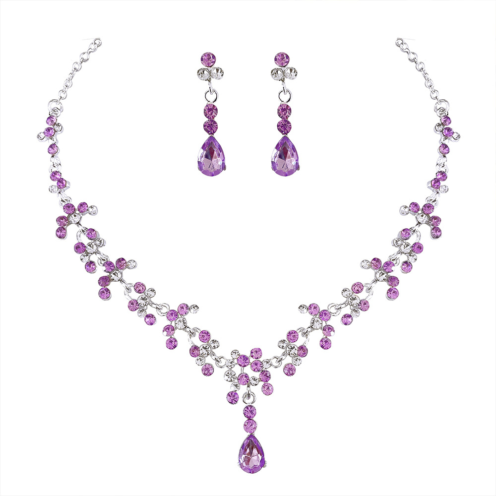 Bride Jewelry Set - Necklace and Earrings for Weddings
