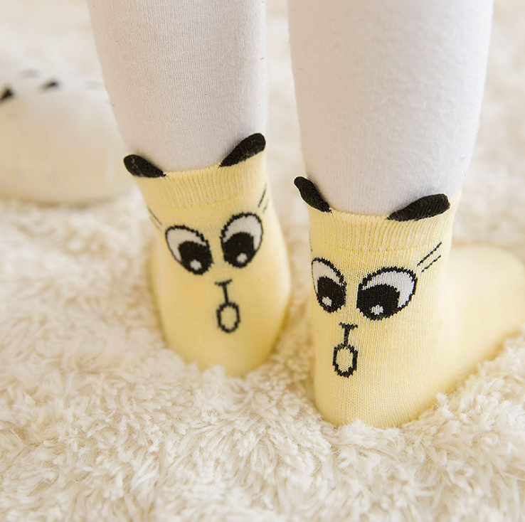 Non-Slip Baby Socks, Lace Ankle Socks for Kids