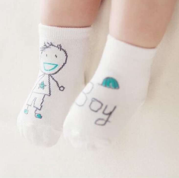 Non-Slip Baby Socks, Lace Ankle Socks for Kids