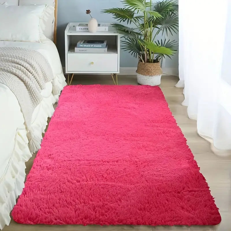 Fluffy Shaggy Area Rug for Living Room