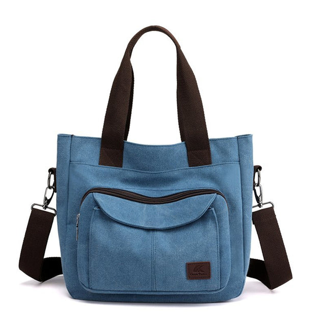 Women's Fashion Canvas Messenger Shoulder Tote Bag