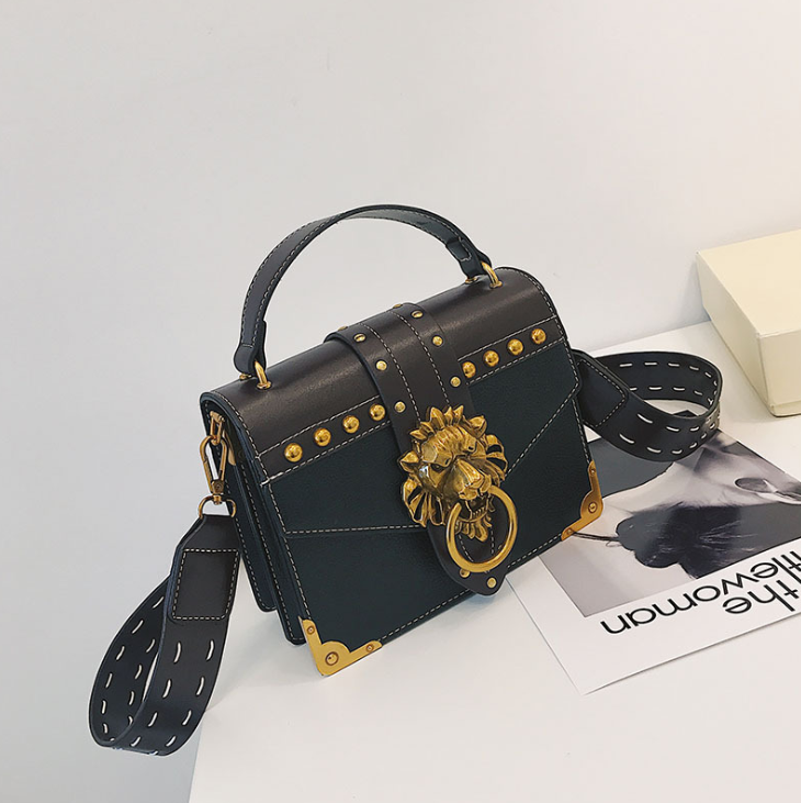 Small Square Stud Crossbody Bag