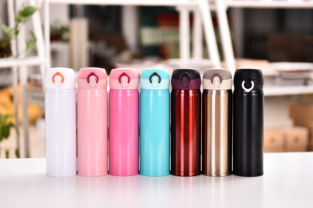 Slim Insulated Stainless Steel Water Bottle