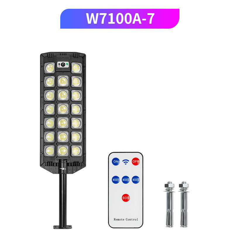 Solar-Powered Integrated Outdoor Sensor Garden Light