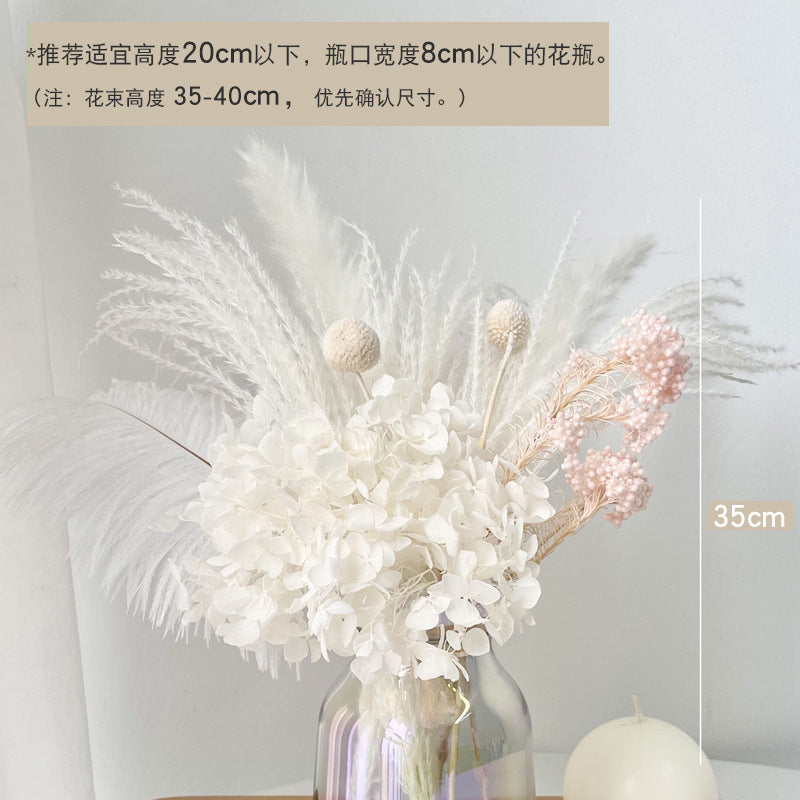 Dried Flower Bouquet Decoration for Living Room