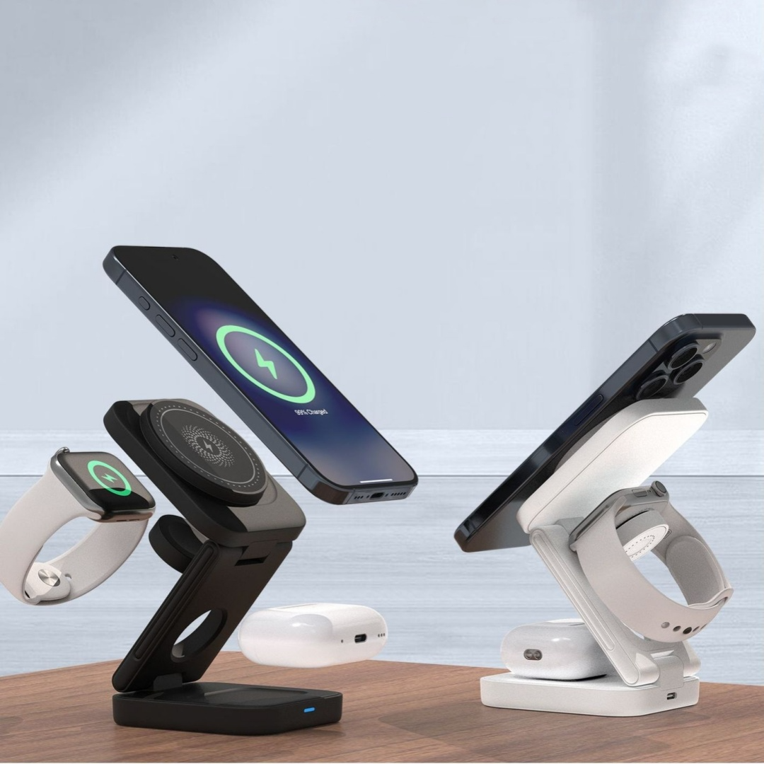 3-in-1 Foldable Wireless Charger