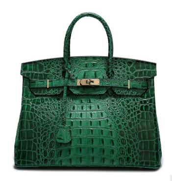 Women's Large Leather-Look Tote Handbag