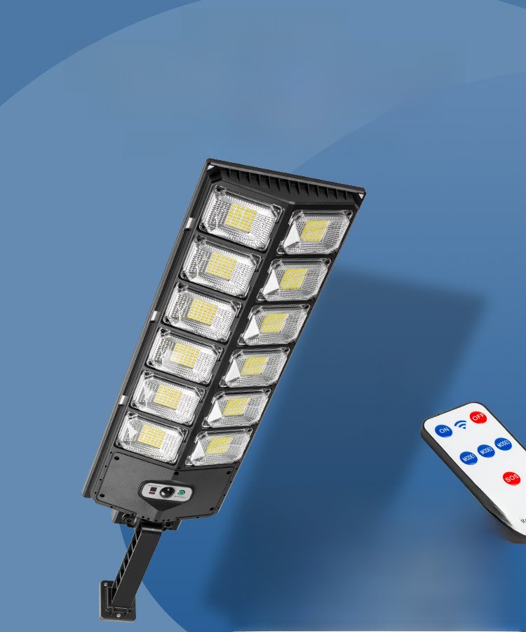 Solar-Powered Integrated Outdoor Sensor Garden Light