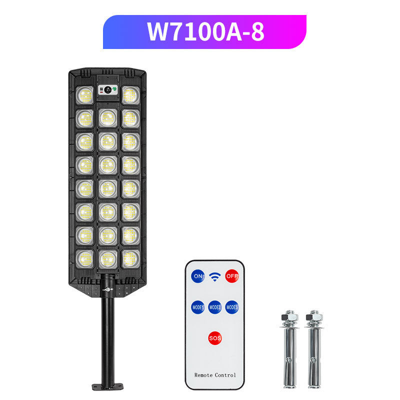 Solar-Powered Integrated Outdoor Sensor Garden Light