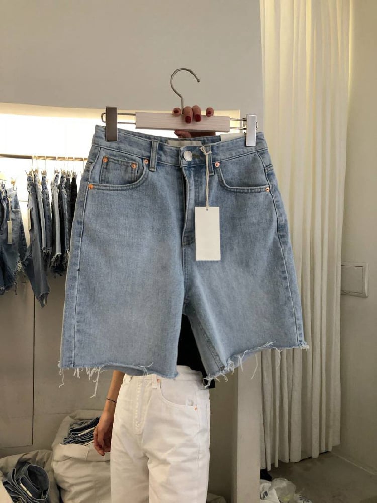 Women's Loose Casual Denim Shorts