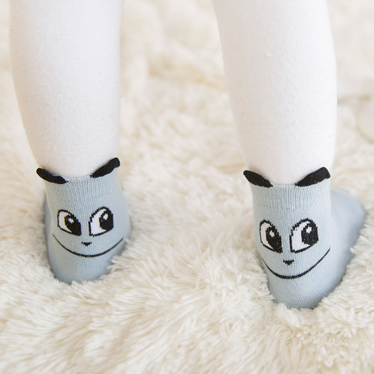 Non-Slip Baby Socks, Lace Ankle Socks for Kids