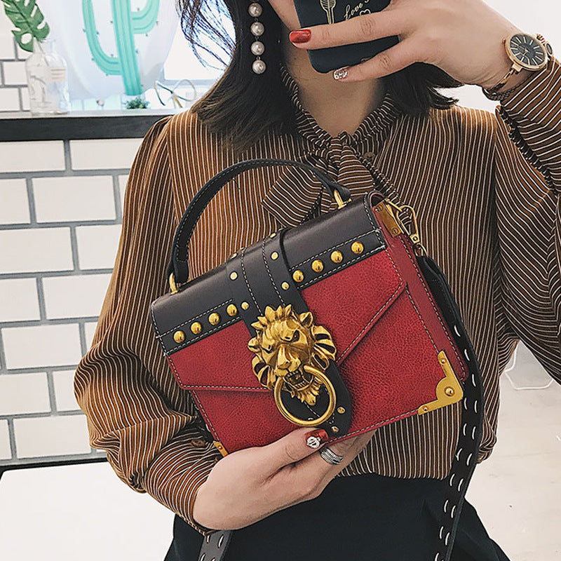 Small Square Stud Crossbody Bag