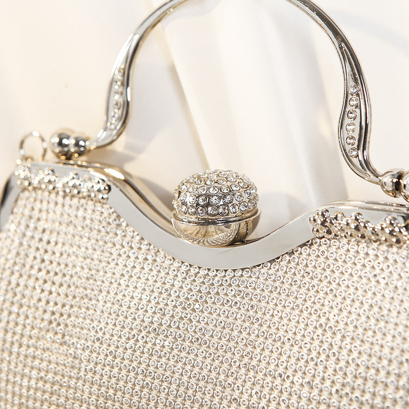 Women's Crystal Evening Clutch Bag for Weddings