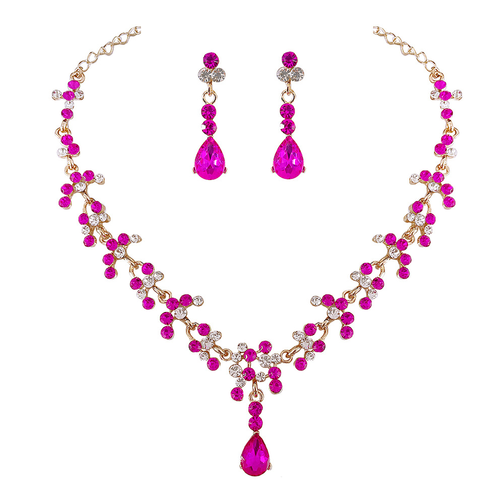 Bride Jewelry Set - Necklace and Earrings for Weddings
