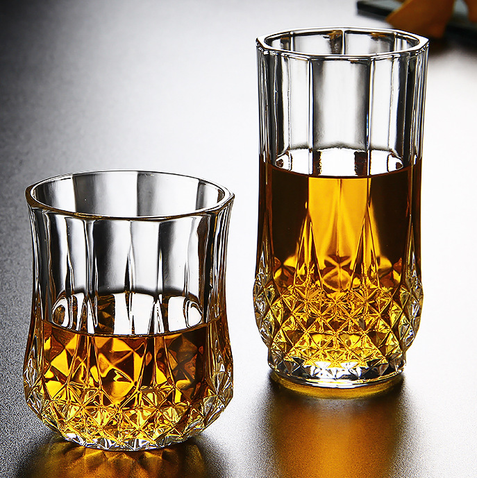 Crystal-Style Glass Tumbler