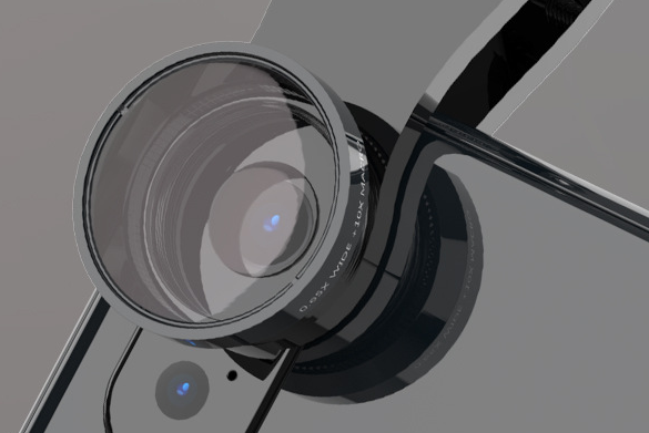 New Smartphone Lens Kit - MX-606 Fisheye Wide Angle
