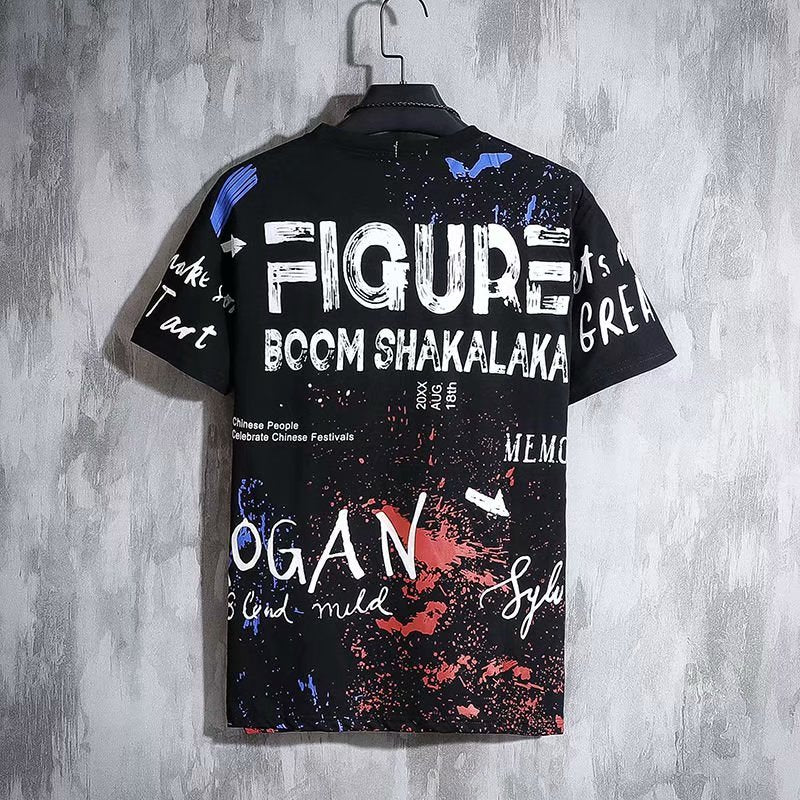 Men's Summer Short Sleeve Oversized T-Shirt