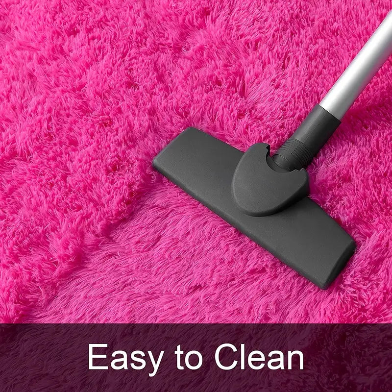 Shaggy Area Rug for Modern Bedroom Decor