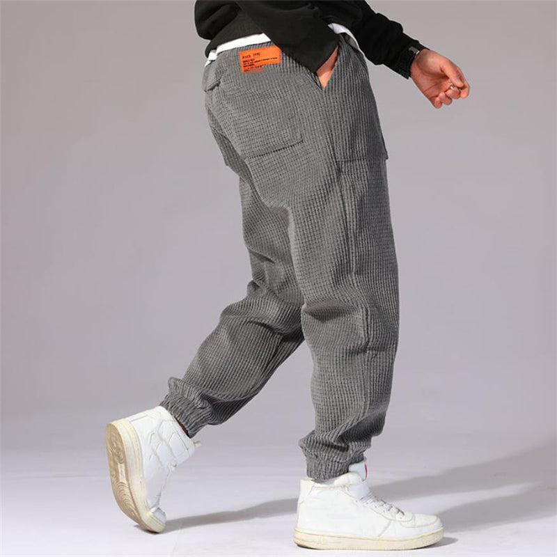 Men's Casual Loose Jogging Pants - Stretchy & Stylish
