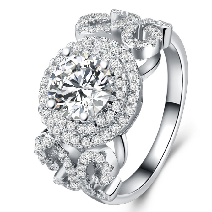 Women's Zircon Ring