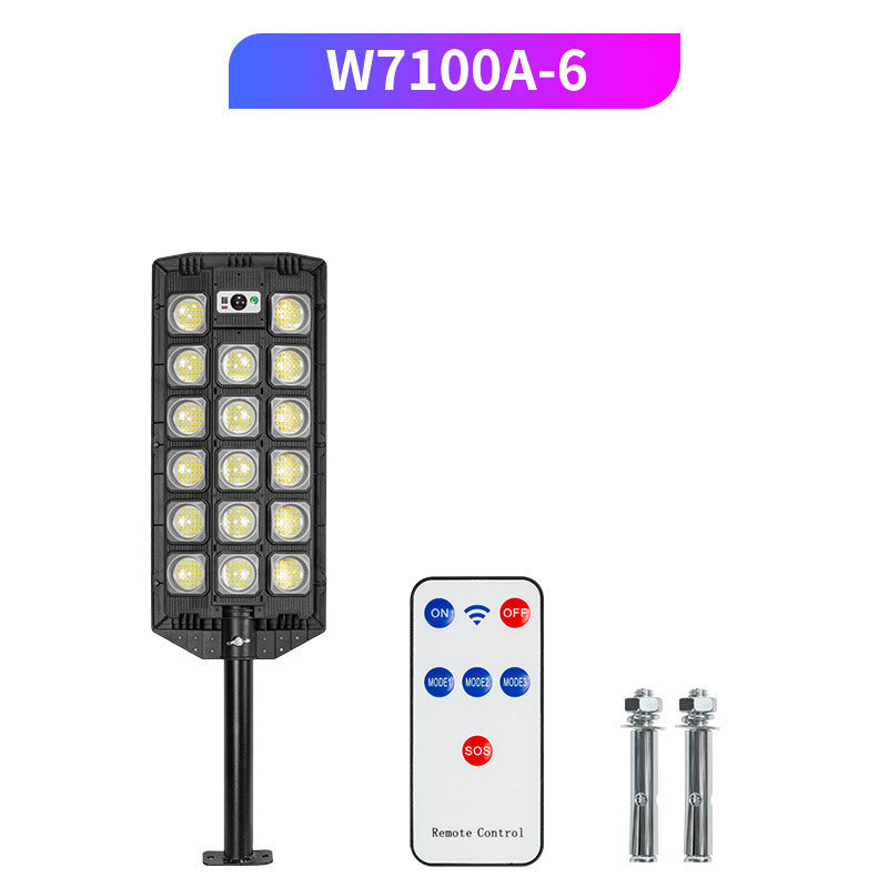 Solar-Powered Integrated Outdoor Sensor Garden Light