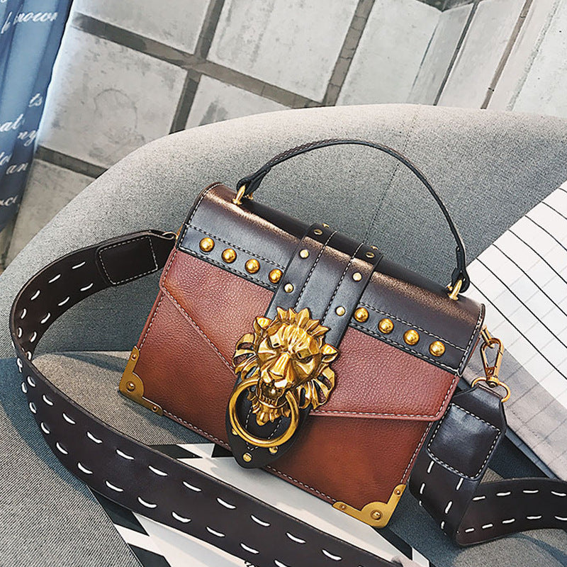 Small Square Stud Crossbody Bag