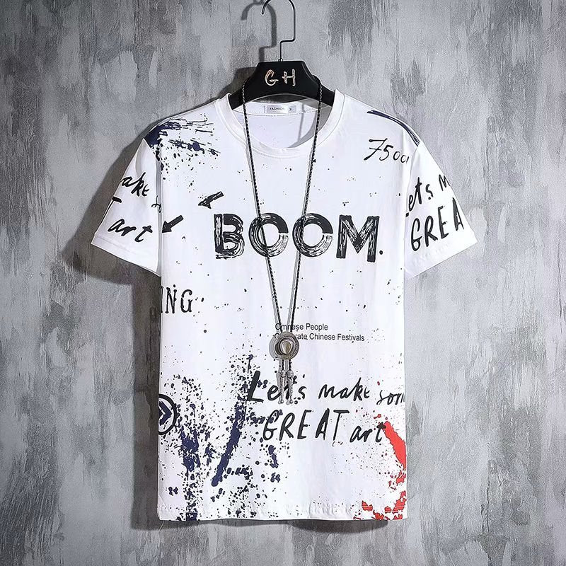 Men's Summer Short Sleeve Oversized T-Shirt