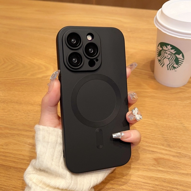 Magnetic Phone Case with Lens Cover