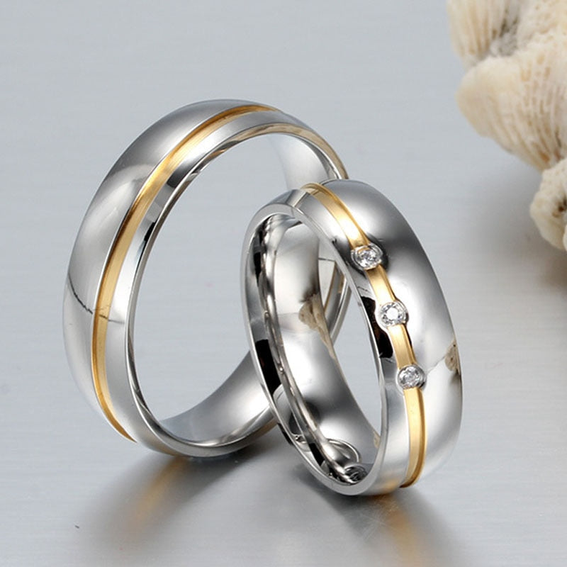 Couple's Micro-Paved Ring