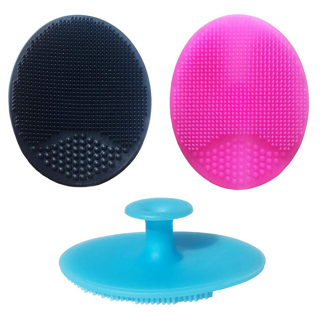 Silicone Face Cleansing Brush - Manual Soft Bristles
