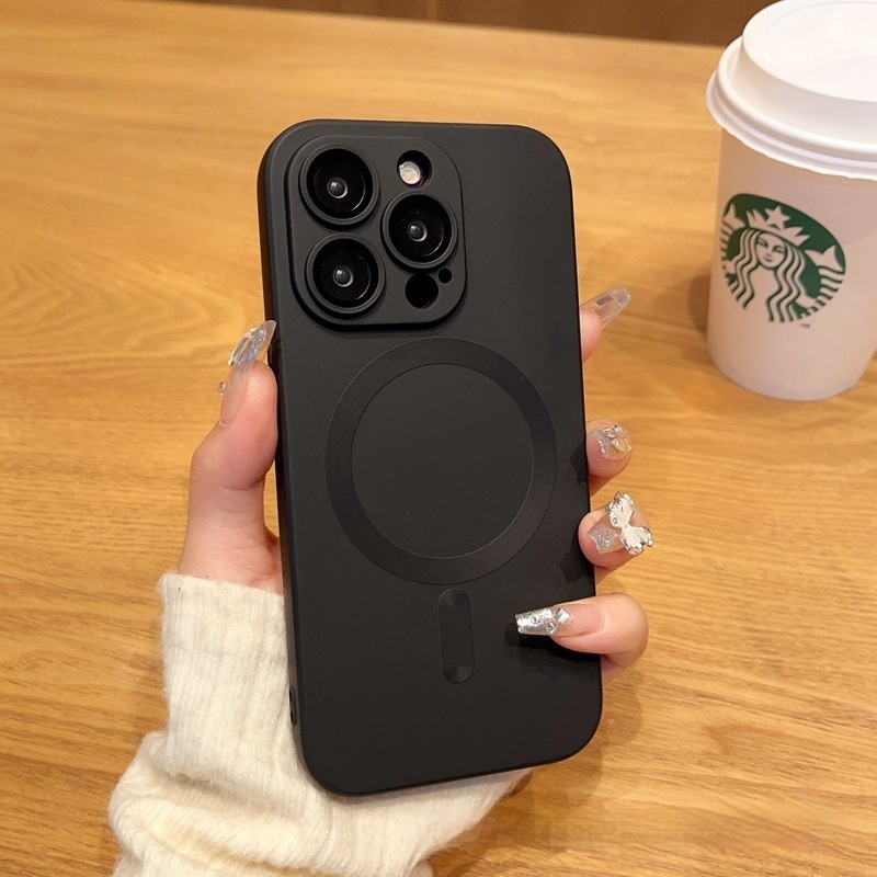 Magnetic Phone Case with Lens Cover