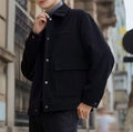Men's Striped Short Sleeve Casual Shirt