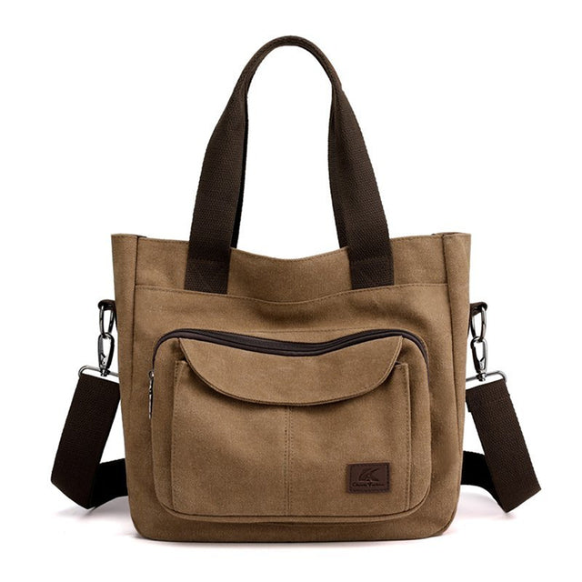 Women's Fashion Canvas Messenger Shoulder Tote Bag