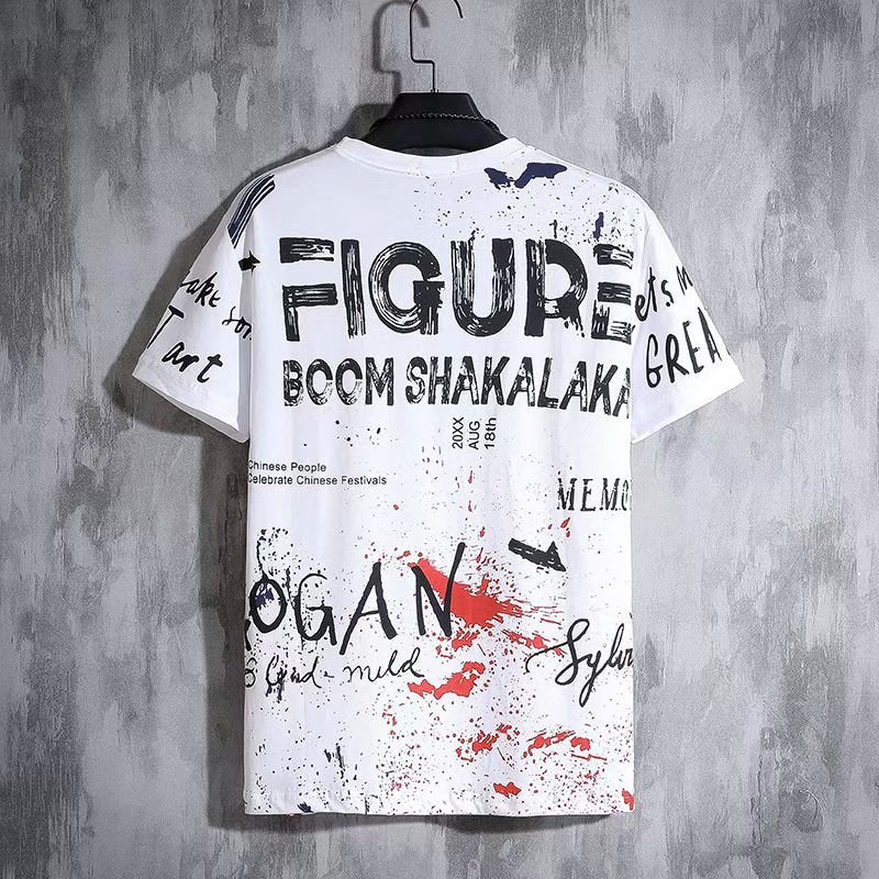 Men's Summer Short Sleeve Oversized T-Shirt
