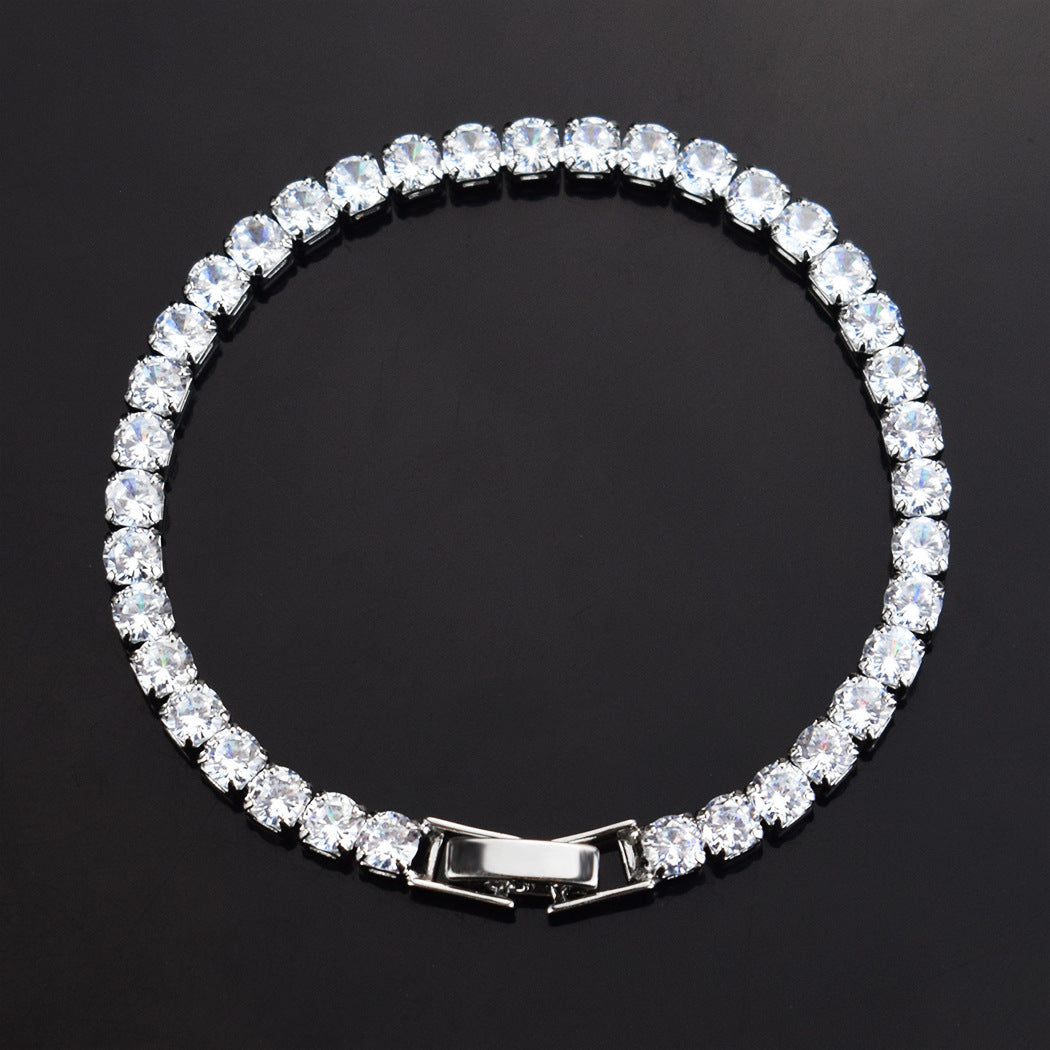 Women's Fashion Cubic Zirconia Tennis Bracelet