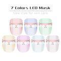 LED Facial Mask Device for Home Use with 7 Colors